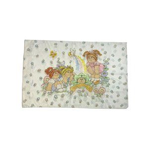 Vintage Rare 1980s Cabbage Patch Kids Pillowcase Collectible Springs Bedding htf